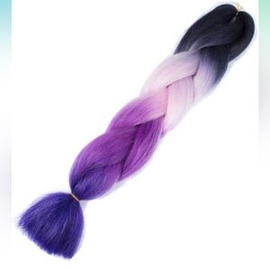 24" Synthetic Braiding Hair Ombre Braiding Hair Packs Jumb